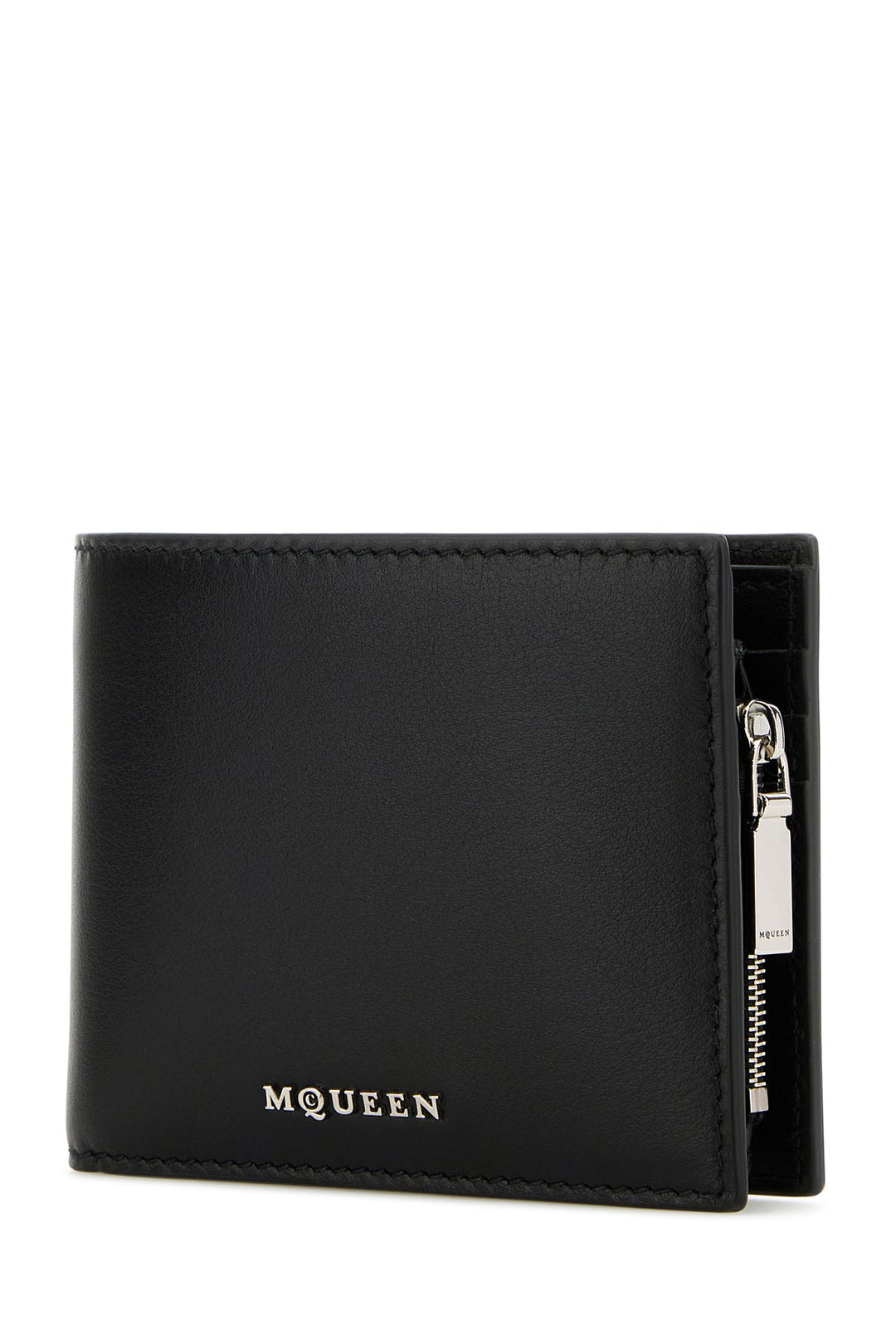 Black leather wallet