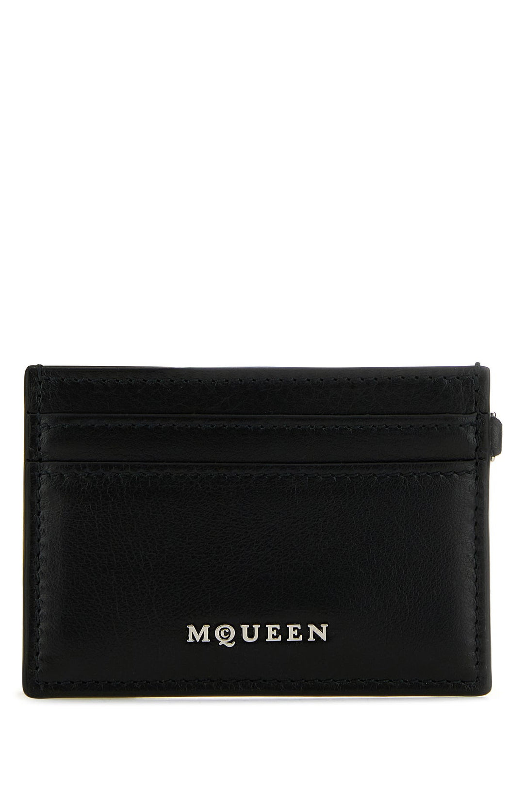 Black leather Sling card holder