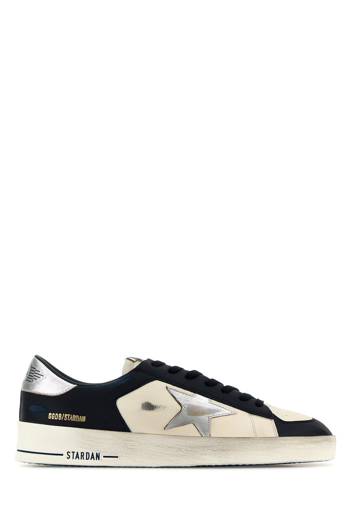 Two-Tone leather Stardan sneakers