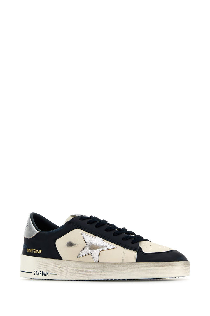 Two-Tone leather Stardan sneakers