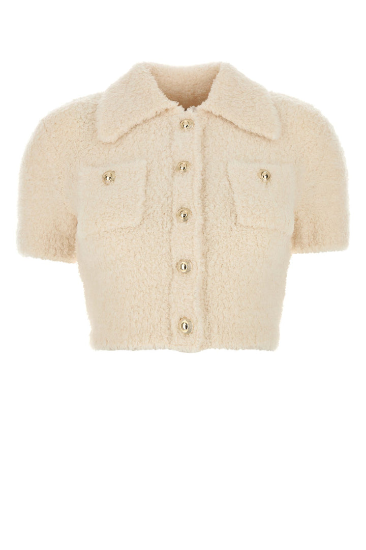 Ivory teddy cardigan