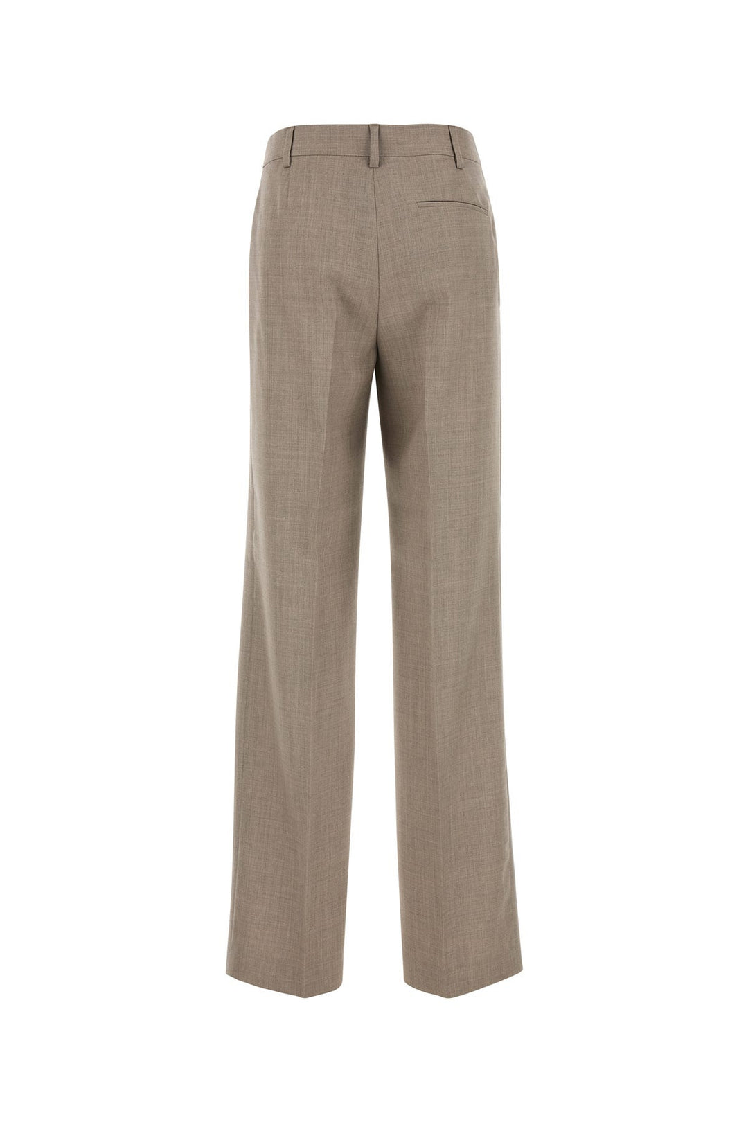 Cappuccino wool pant