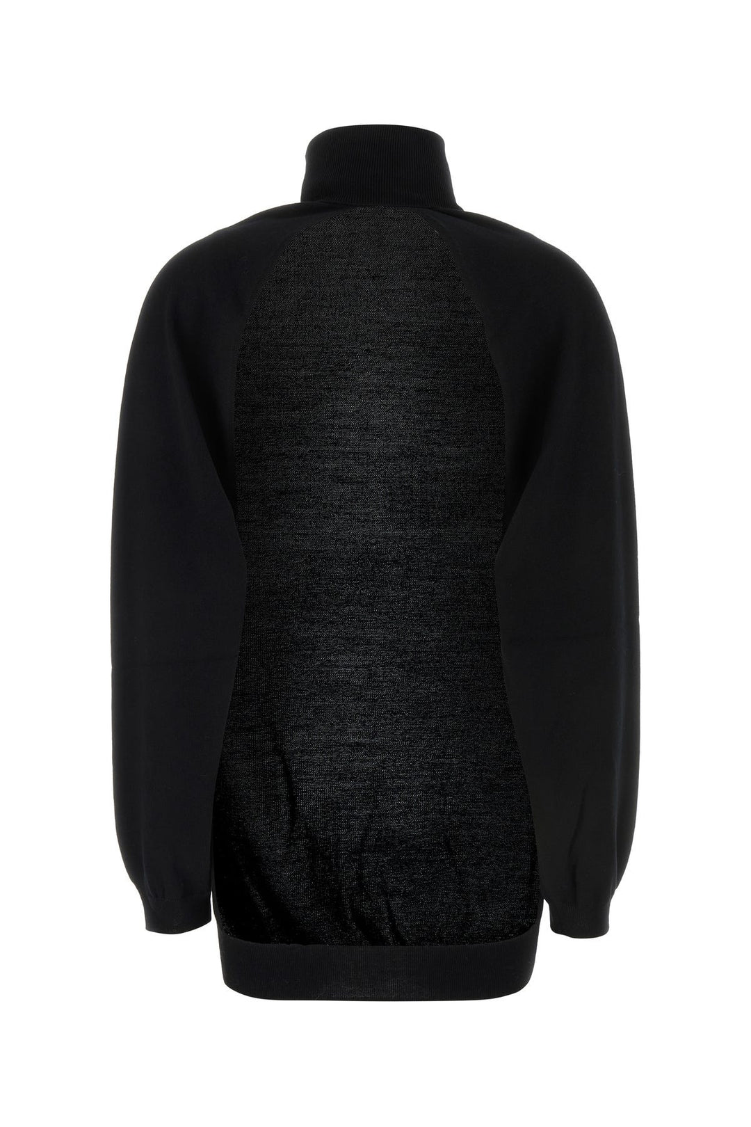 Black wool sweater