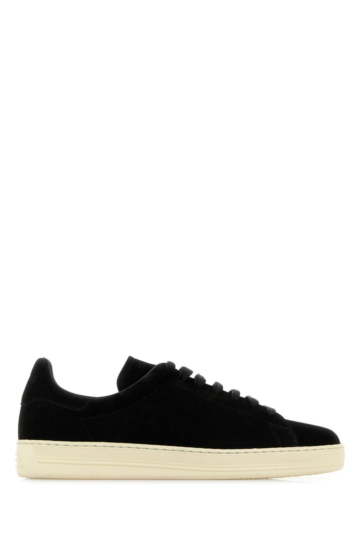 Black suede Warwick sneakers