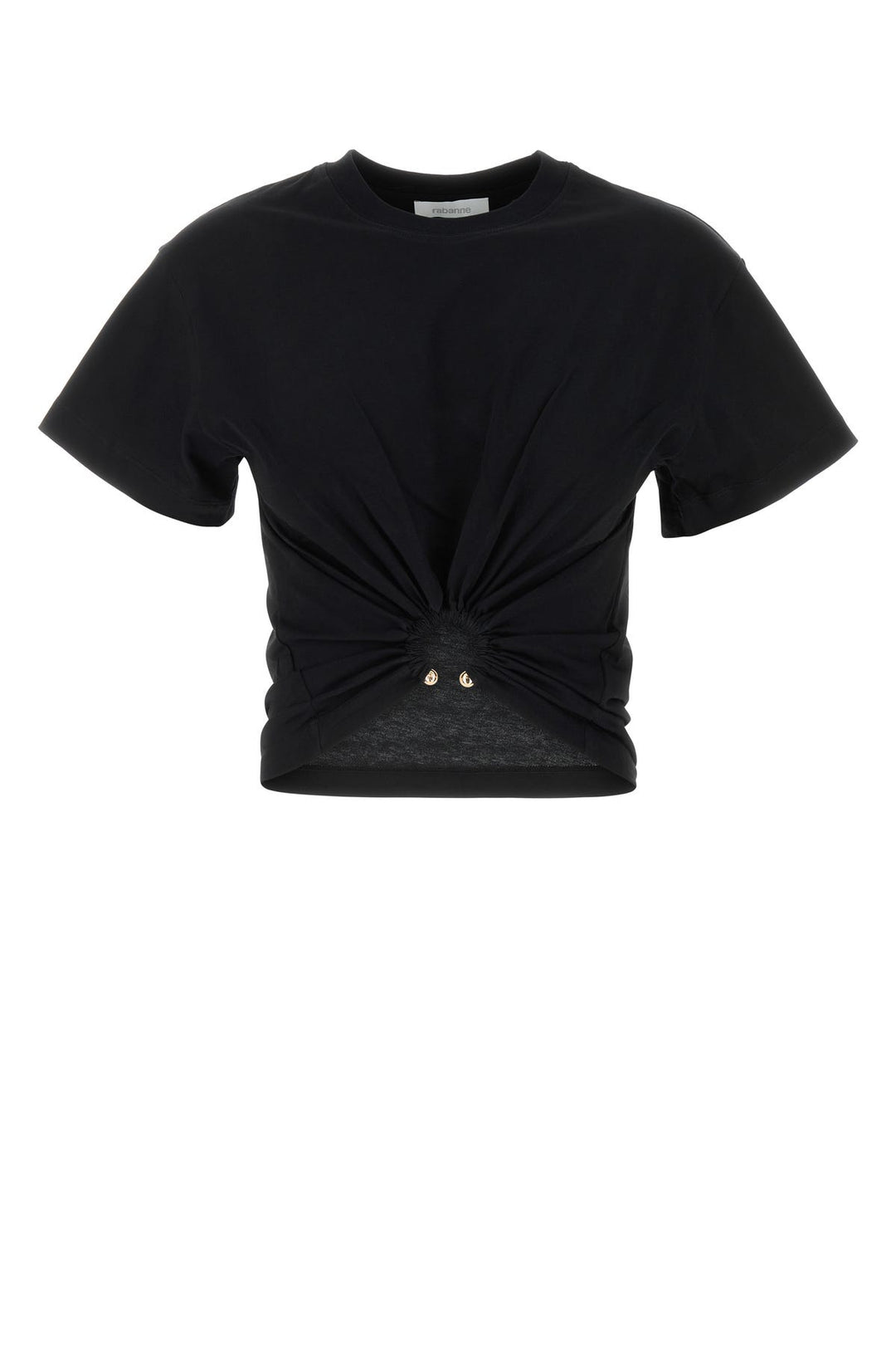 Black cotton t-shirt