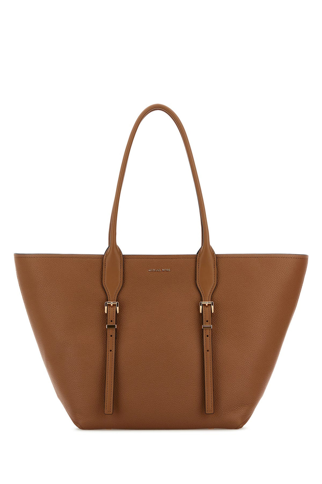 Caramel leather Moore shopping bag