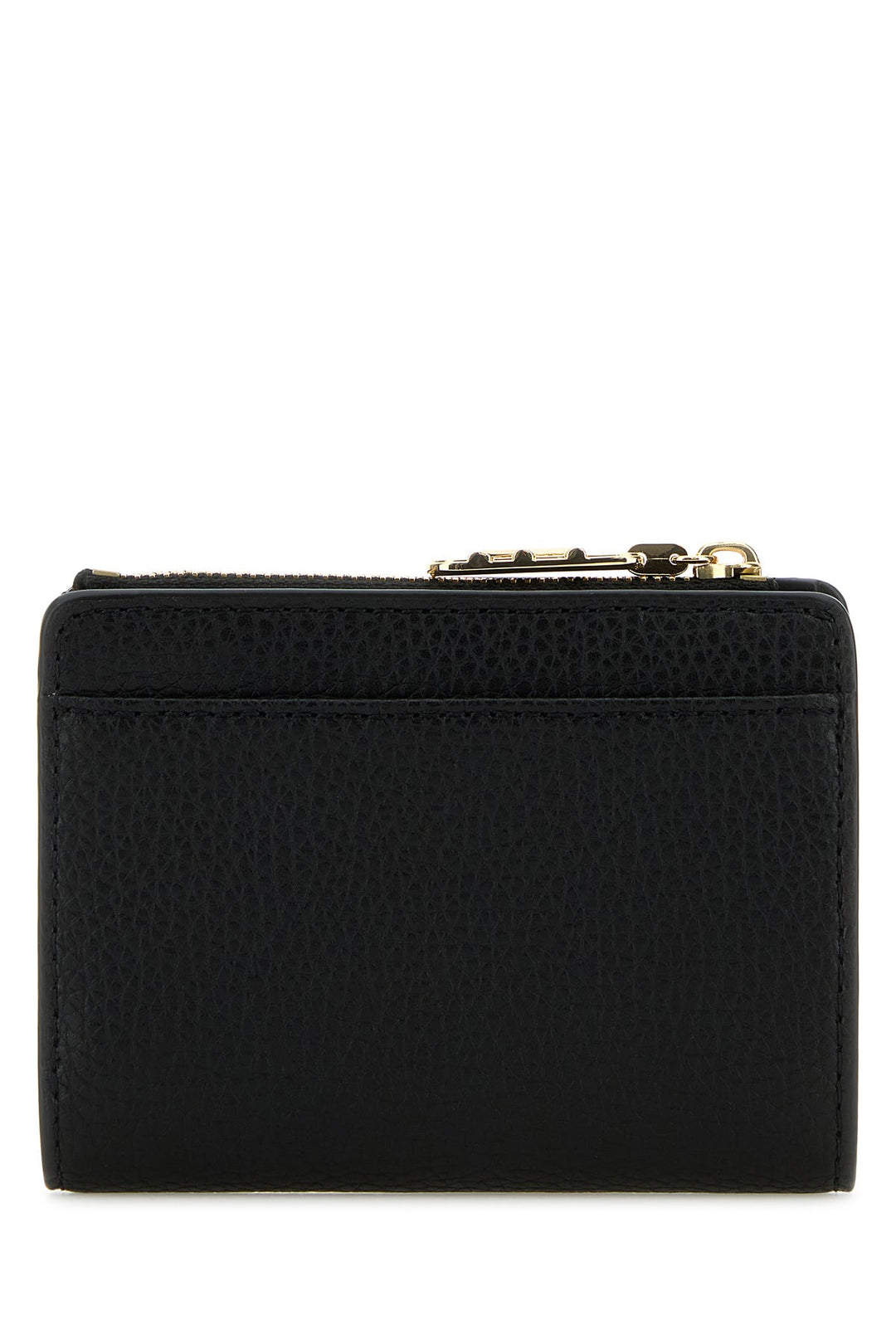 Black leather wallet