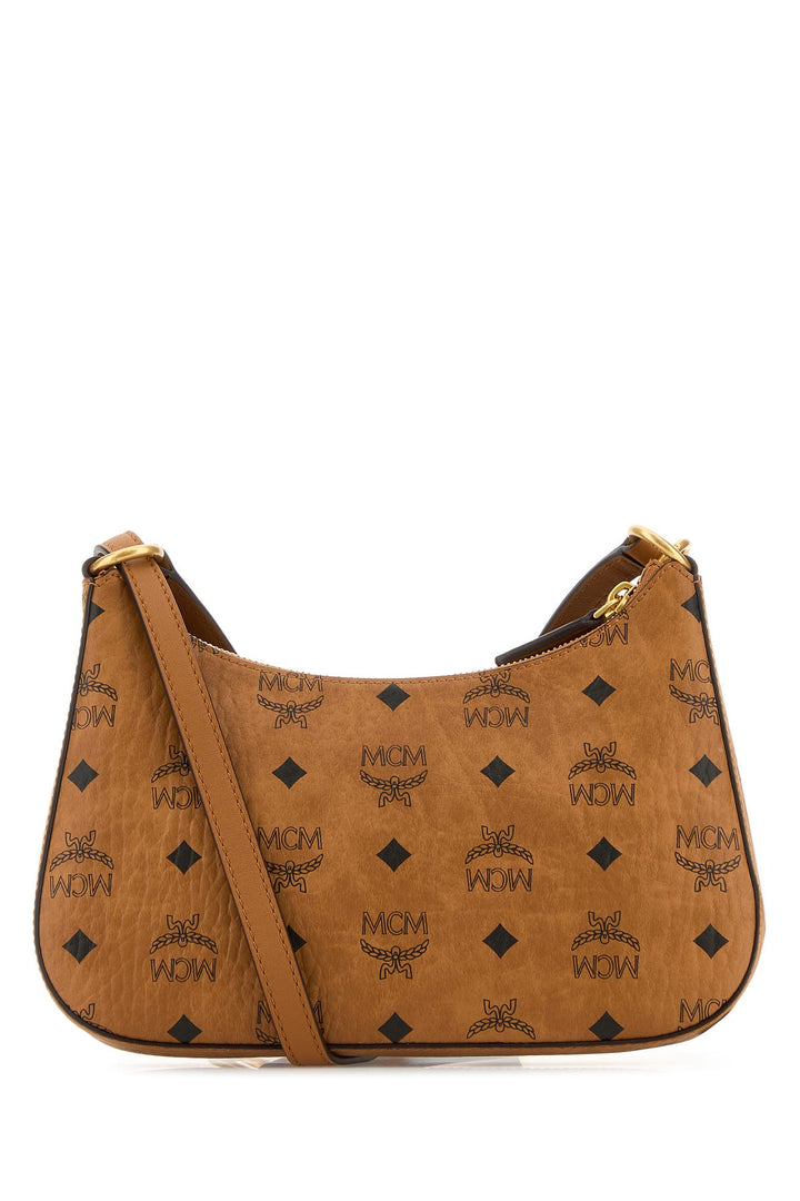 Printed canvas small Aren crossbody bag