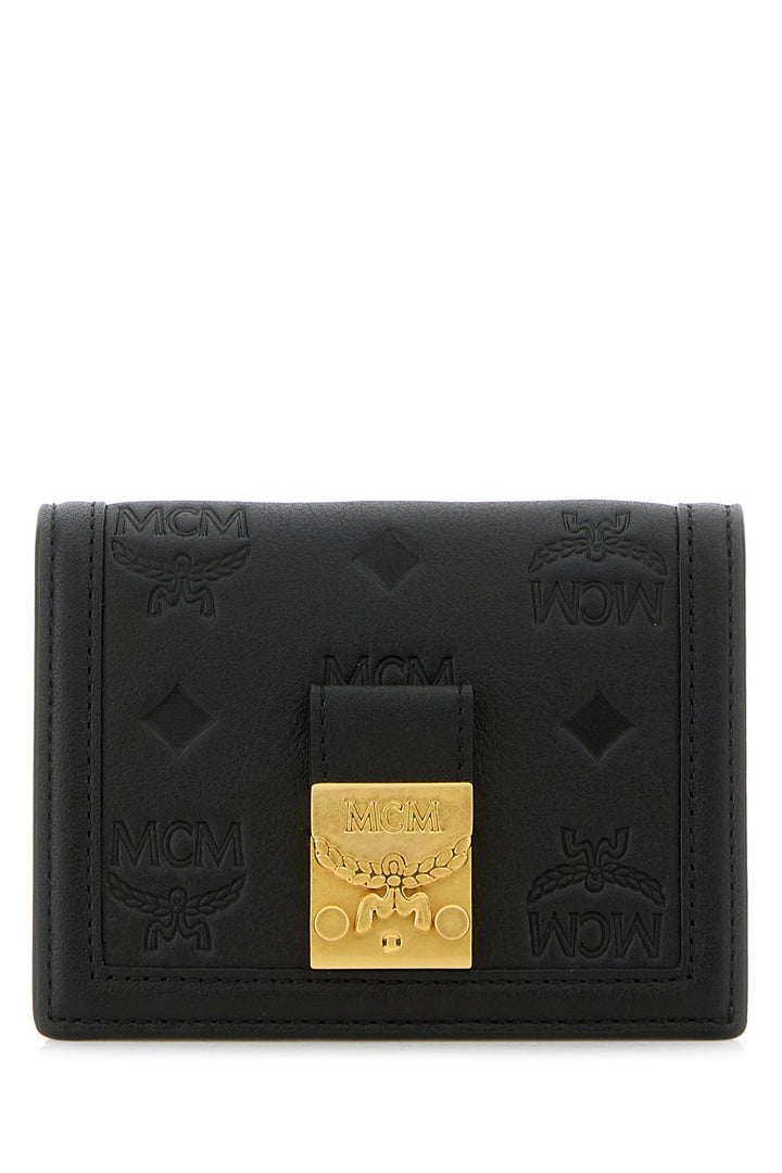 Black canvas mini Tracy wallet