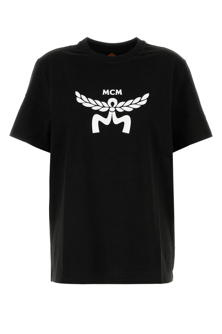 Black cotton t-shirt