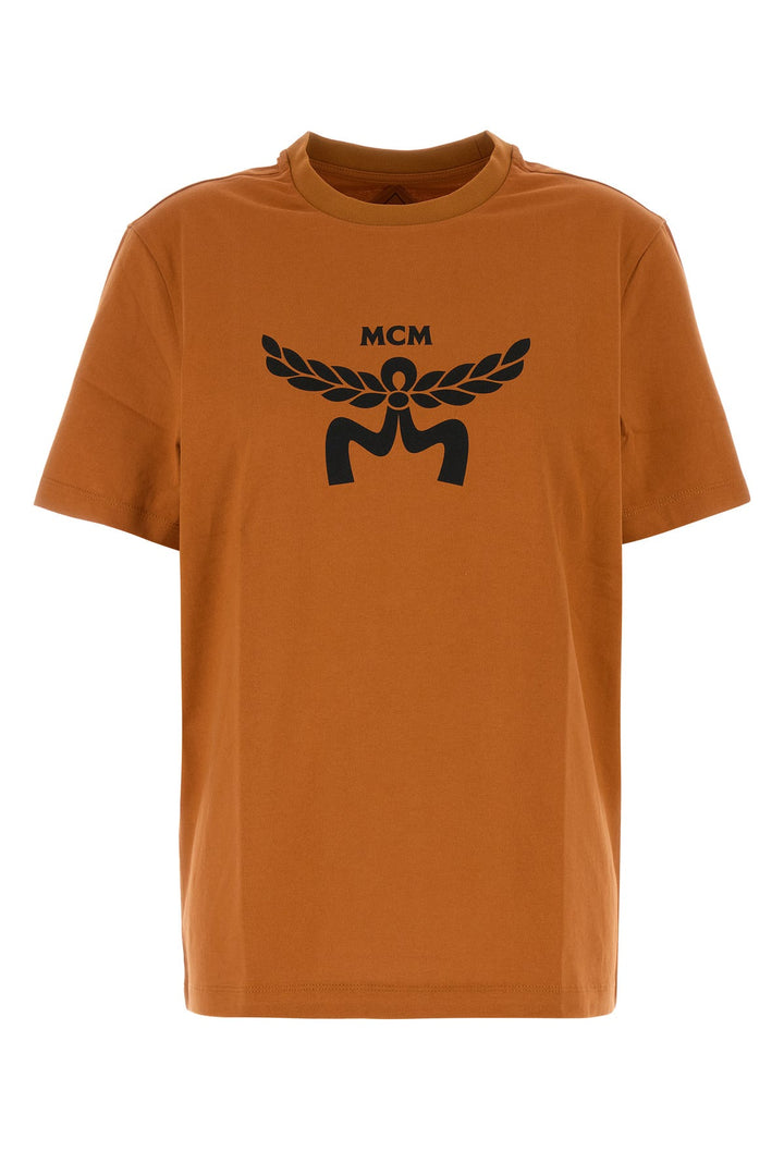 Orange cotton t-shirt