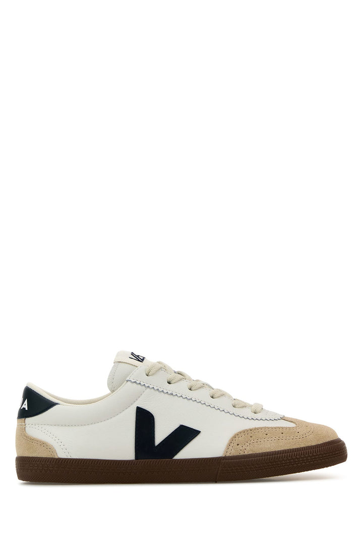 White leather Volley O.T. sneakers