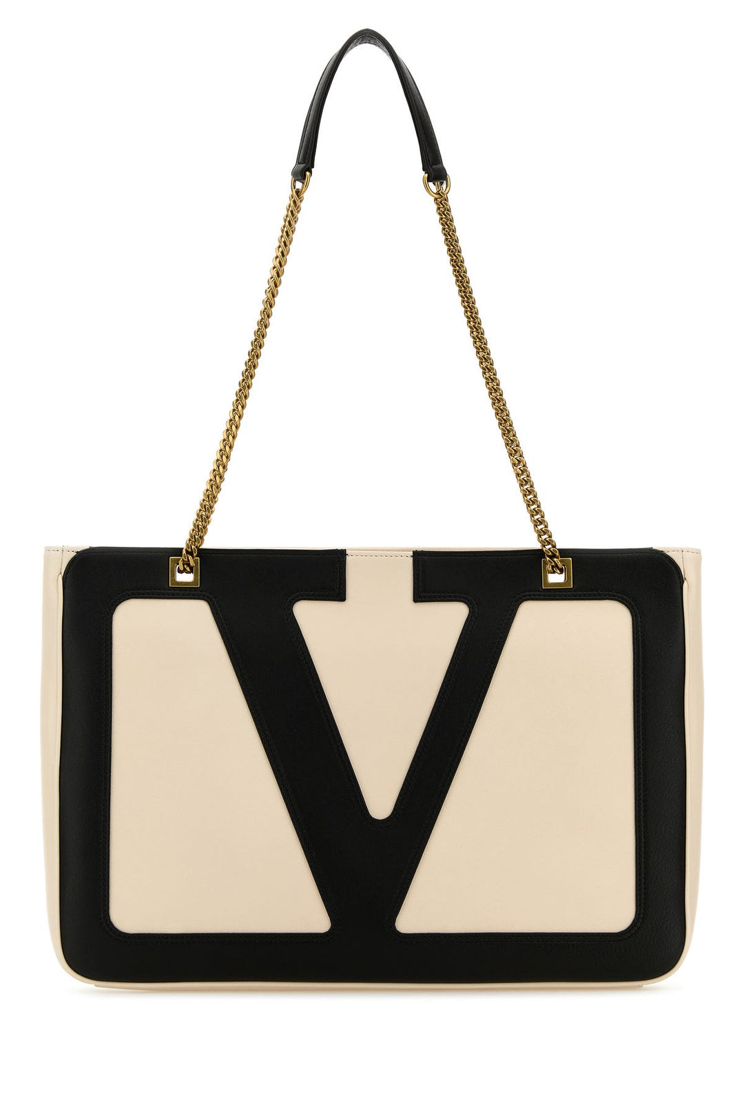 Sand leather medium Viva Superstar shopping bag