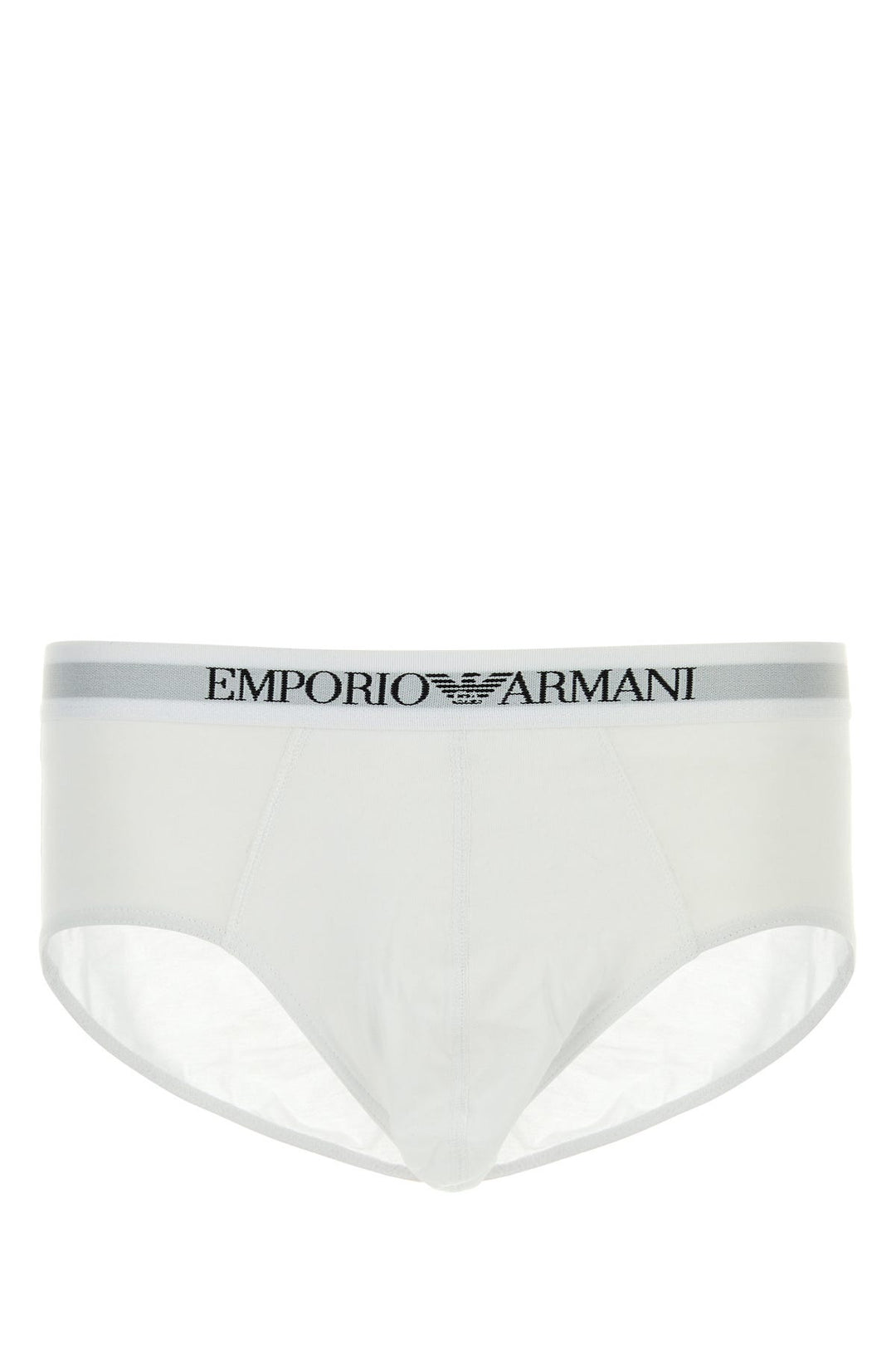 White cotton brief set