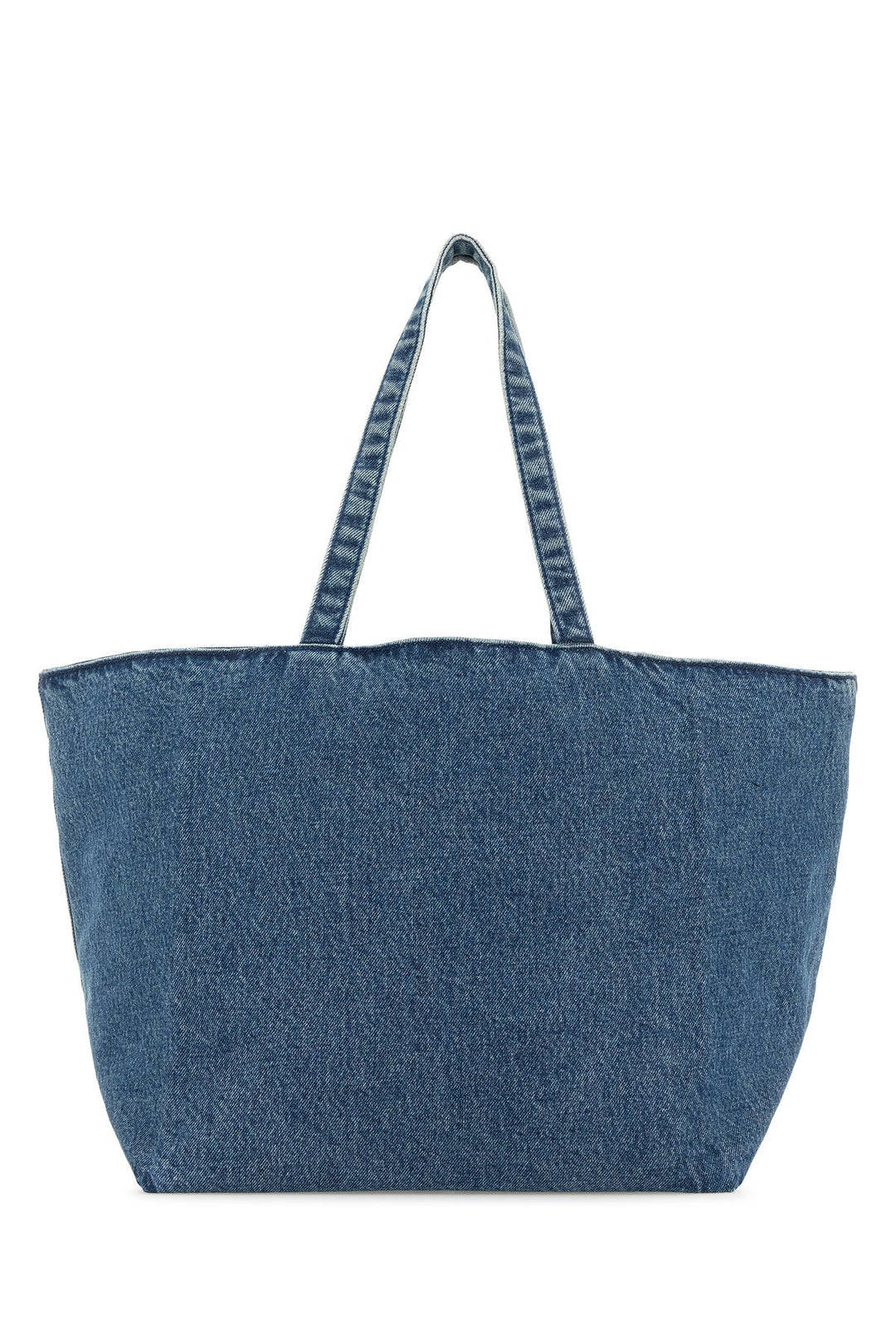 Denim Punch shopping bag