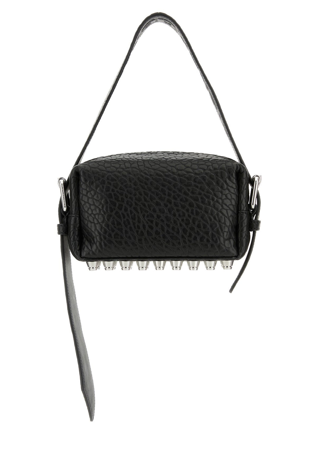 Black leather small Ricco shoulder bag