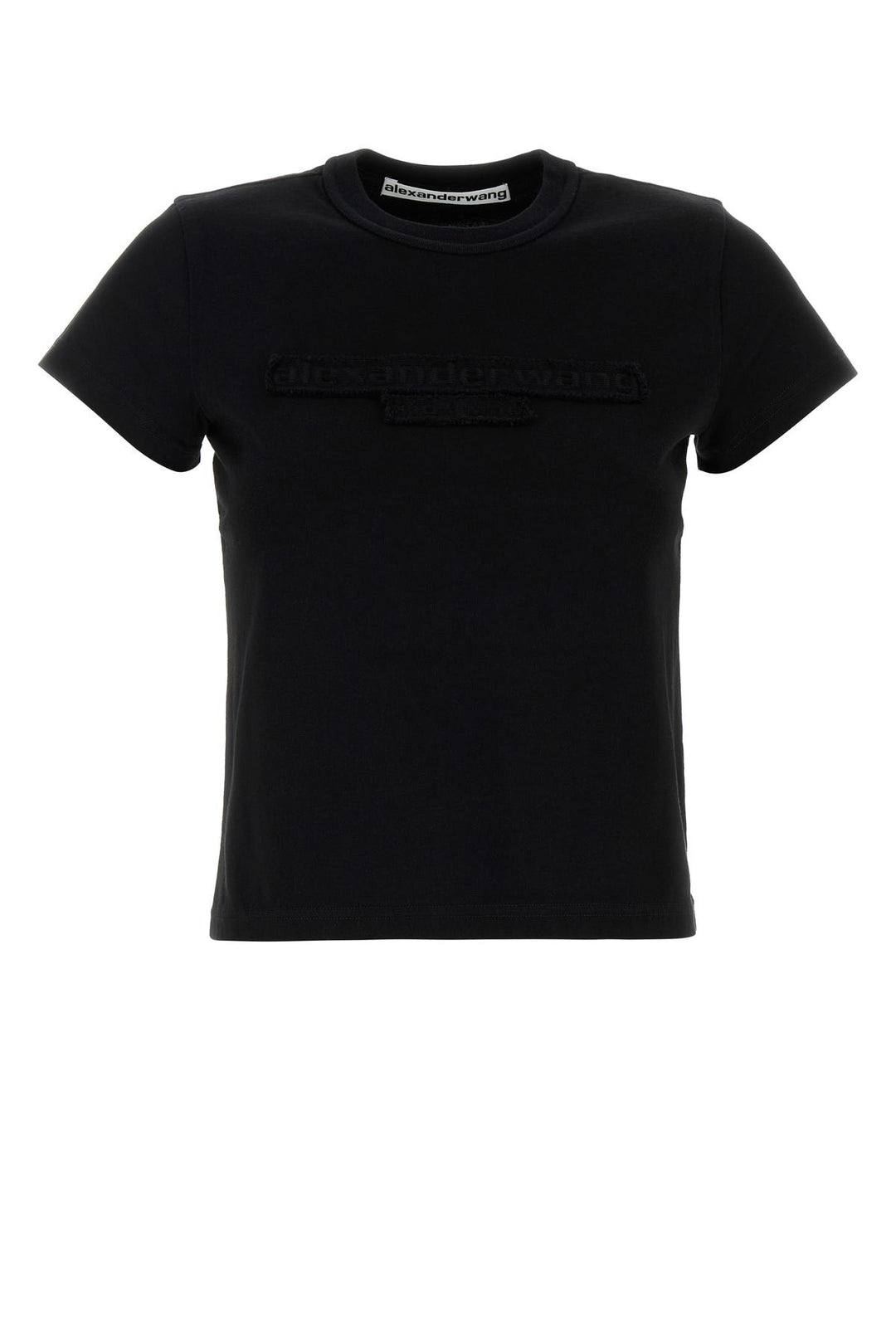 Black cotton t-shirt