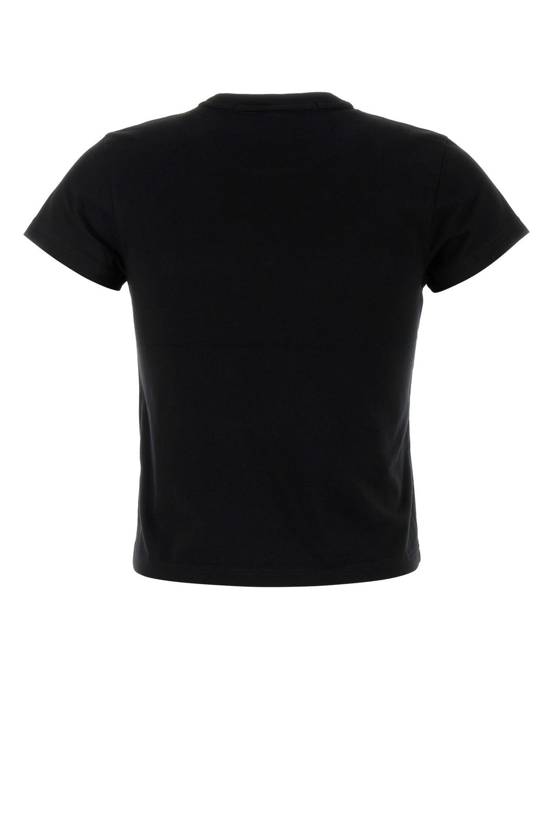 Black cotton t-shirt