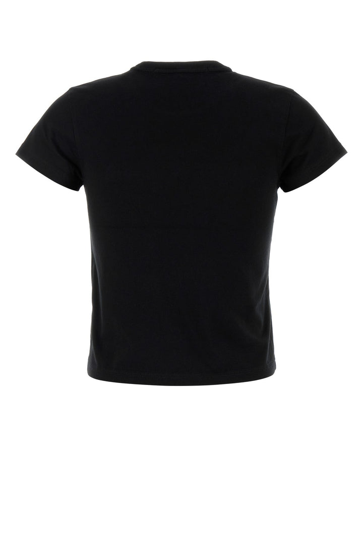 Black cotton t-shirt