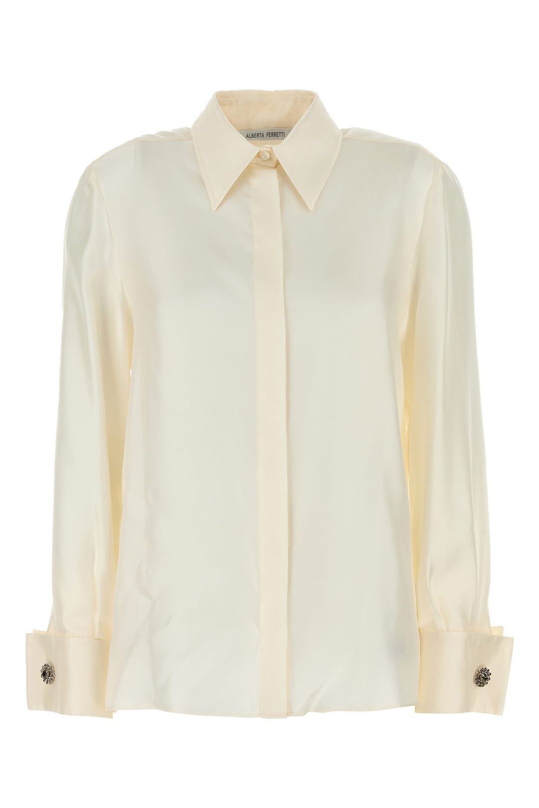 Ivory silk shirt