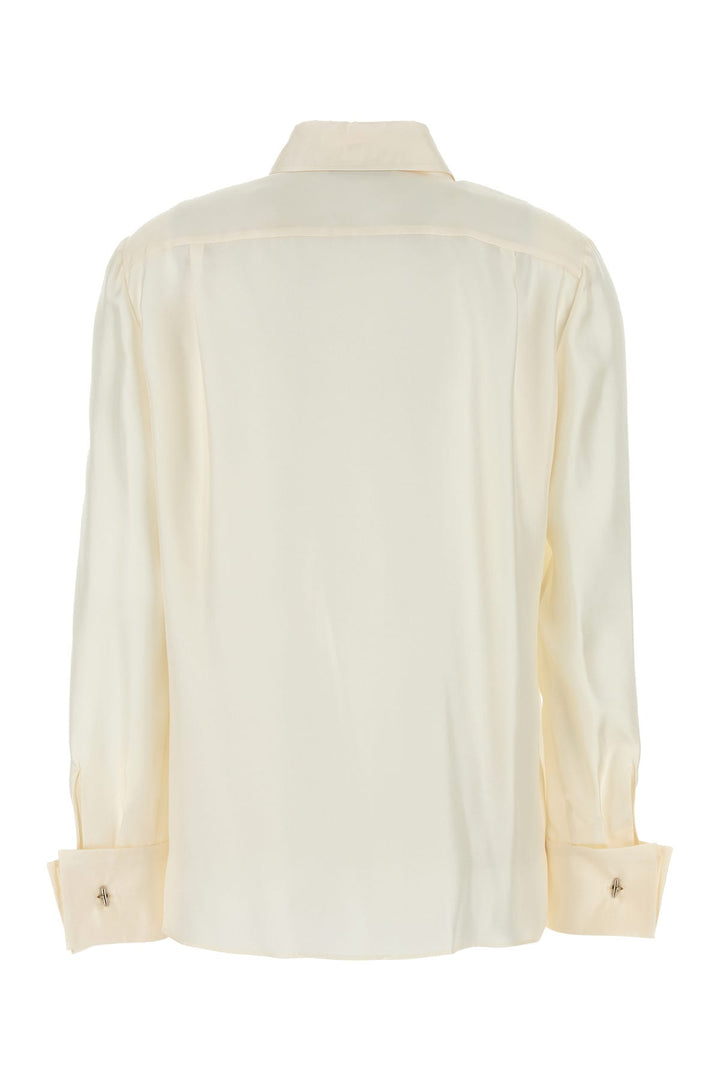 Ivory silk shirt