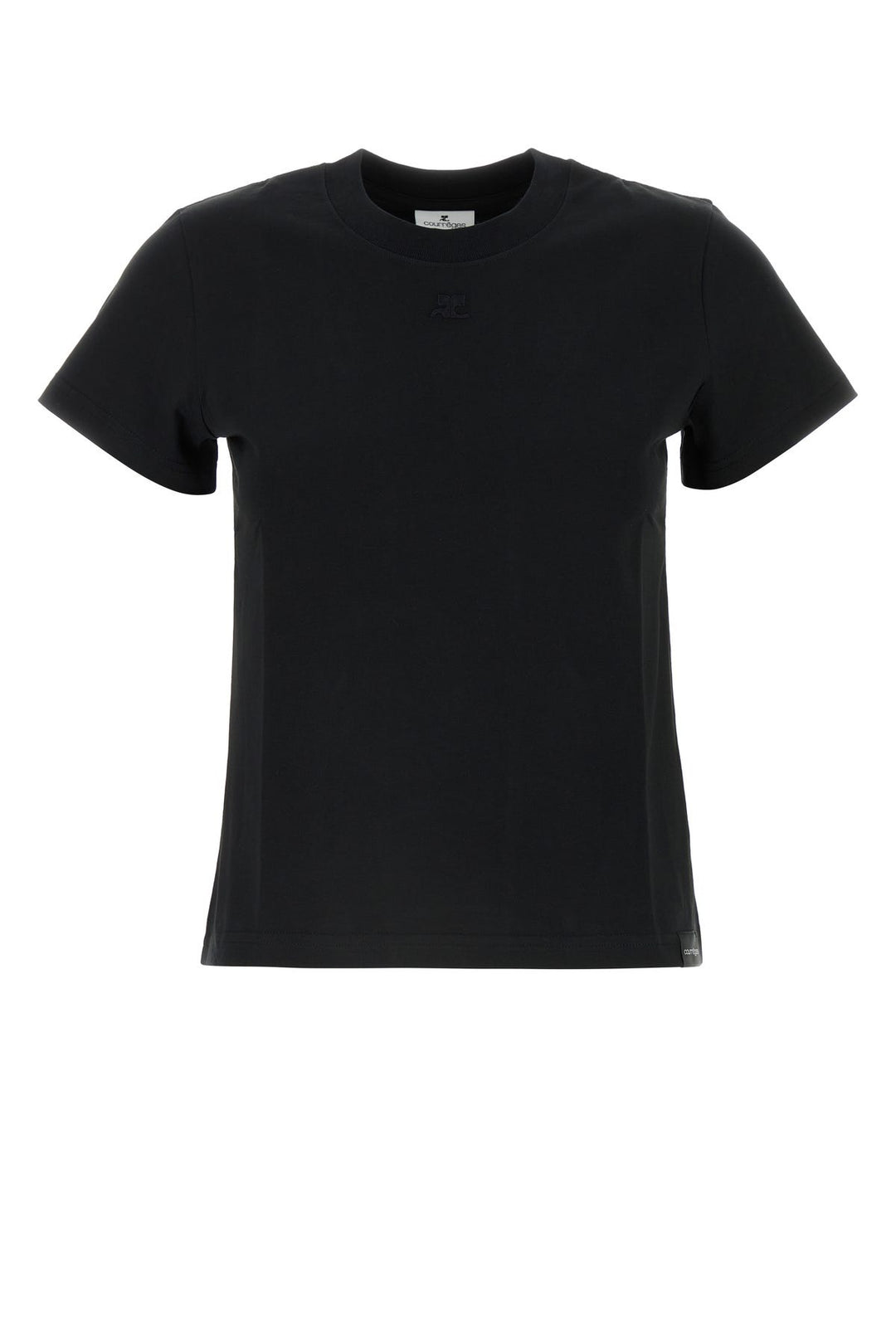 Black cotton t-shirt