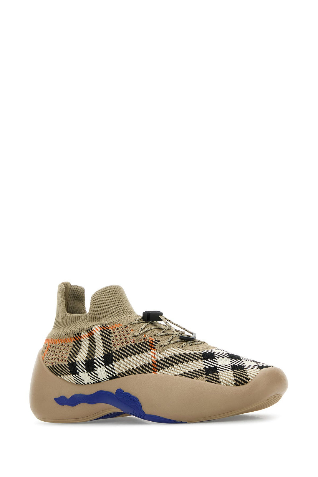 Printed fabric Neptune slip ons