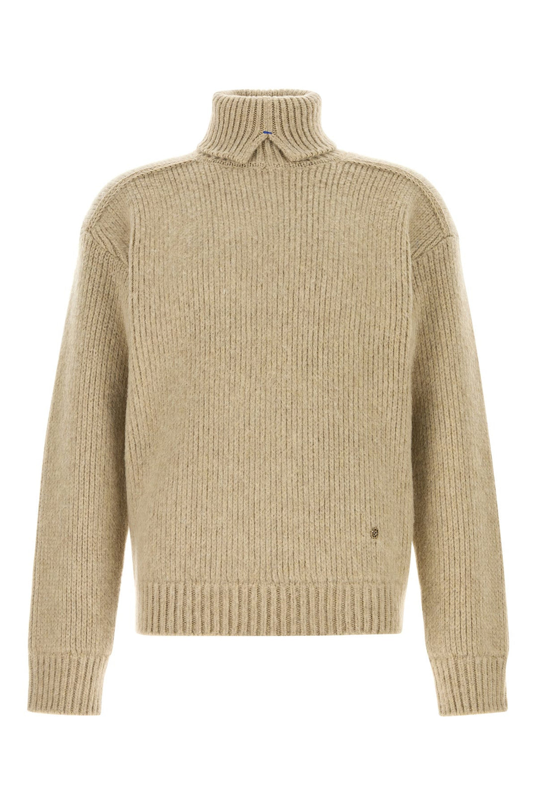 Beige wool blend sweater