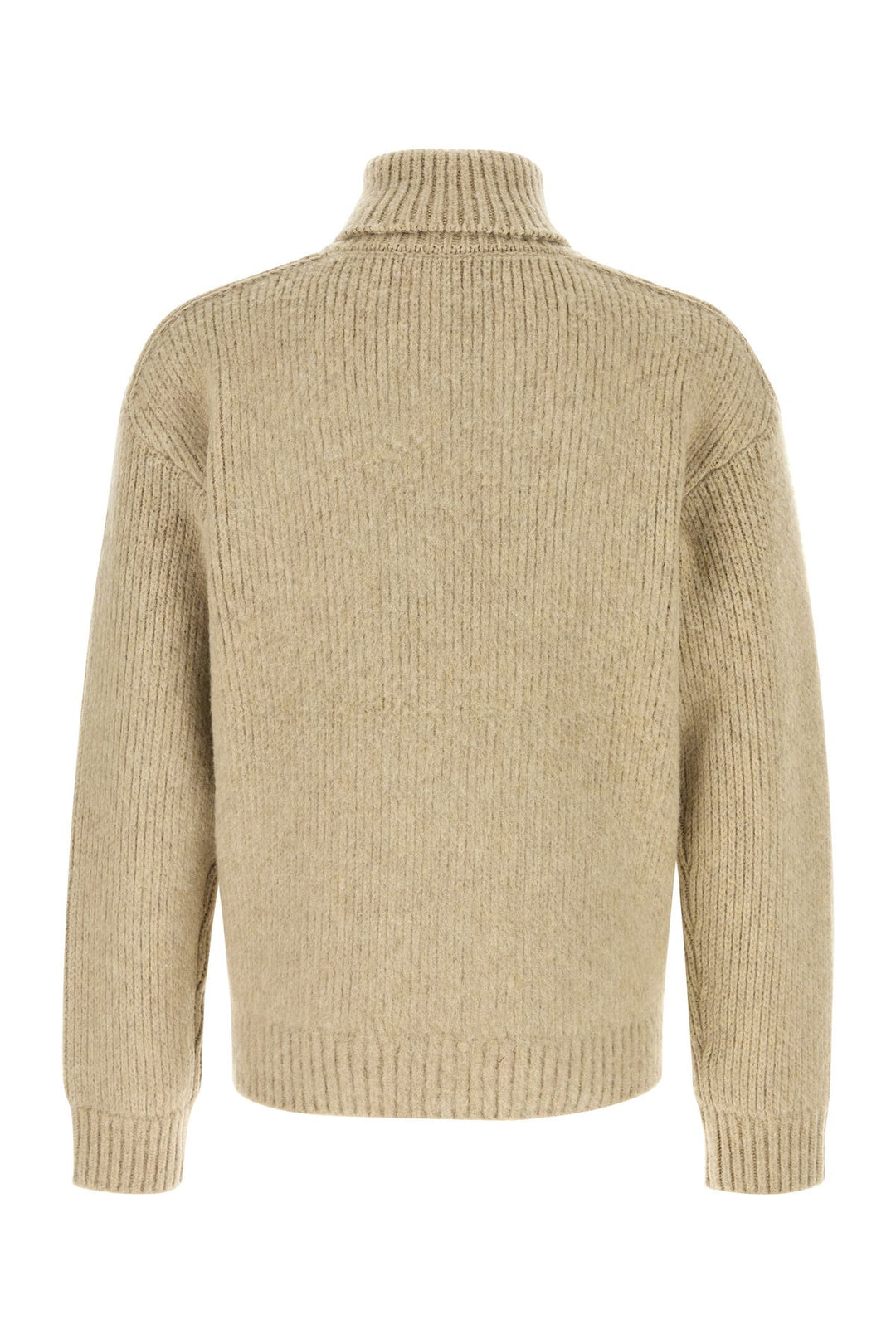 Beige wool blend sweater