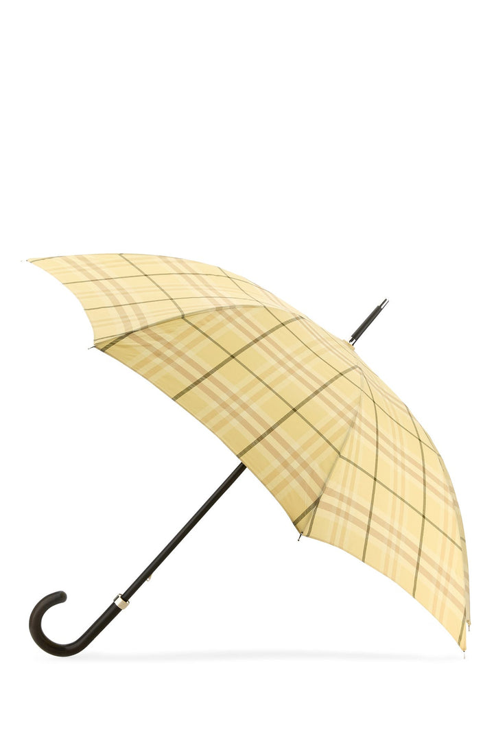 Embroidered nylon blend umbrella