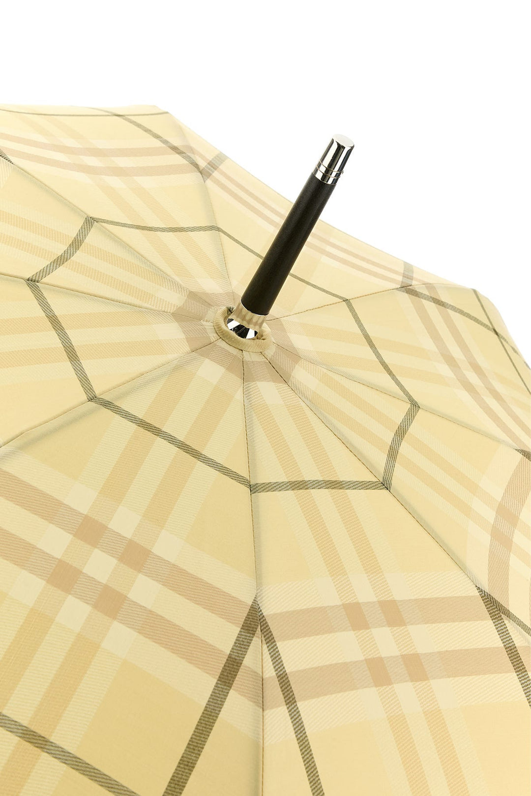 Embroidered nylon blend umbrella