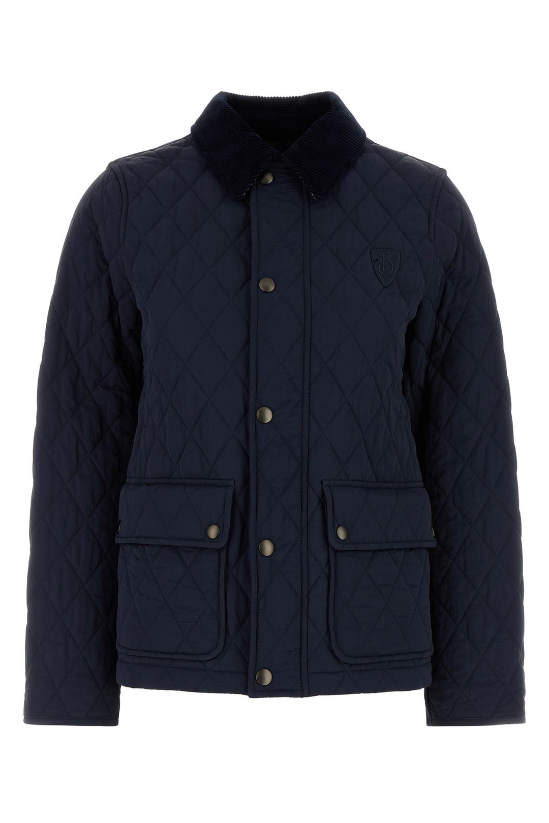 Navy blue nylon jacket