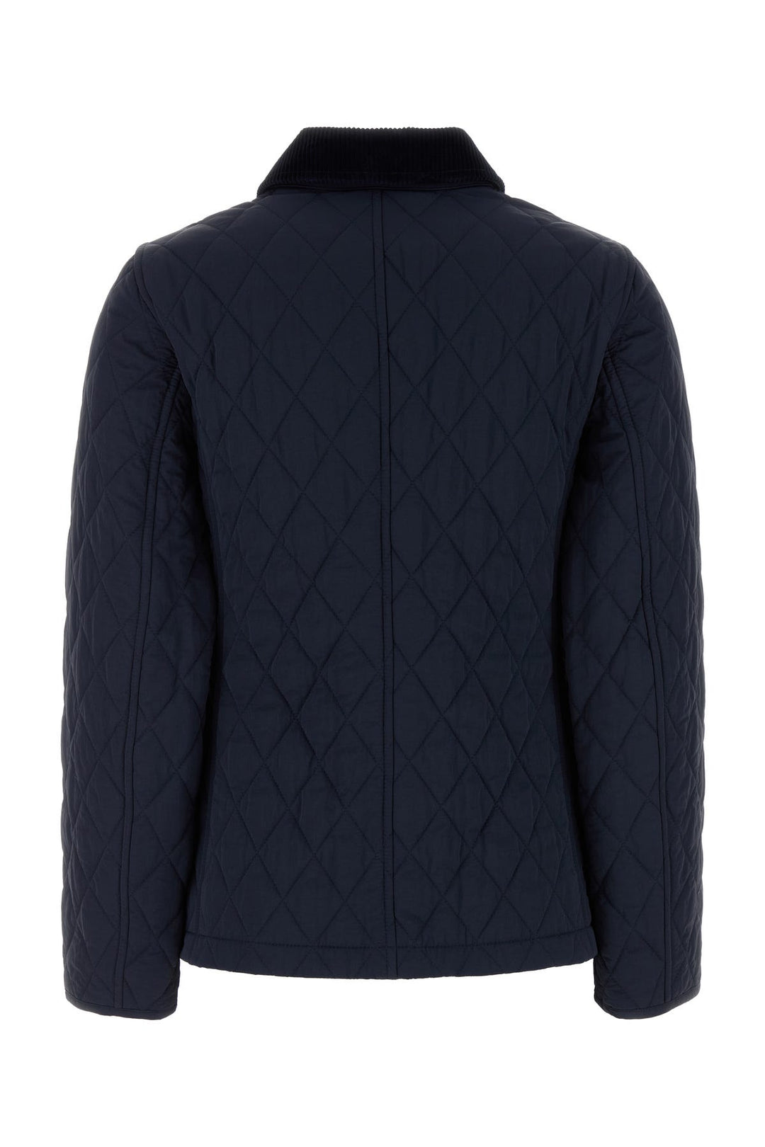 Navy blue nylon jacket