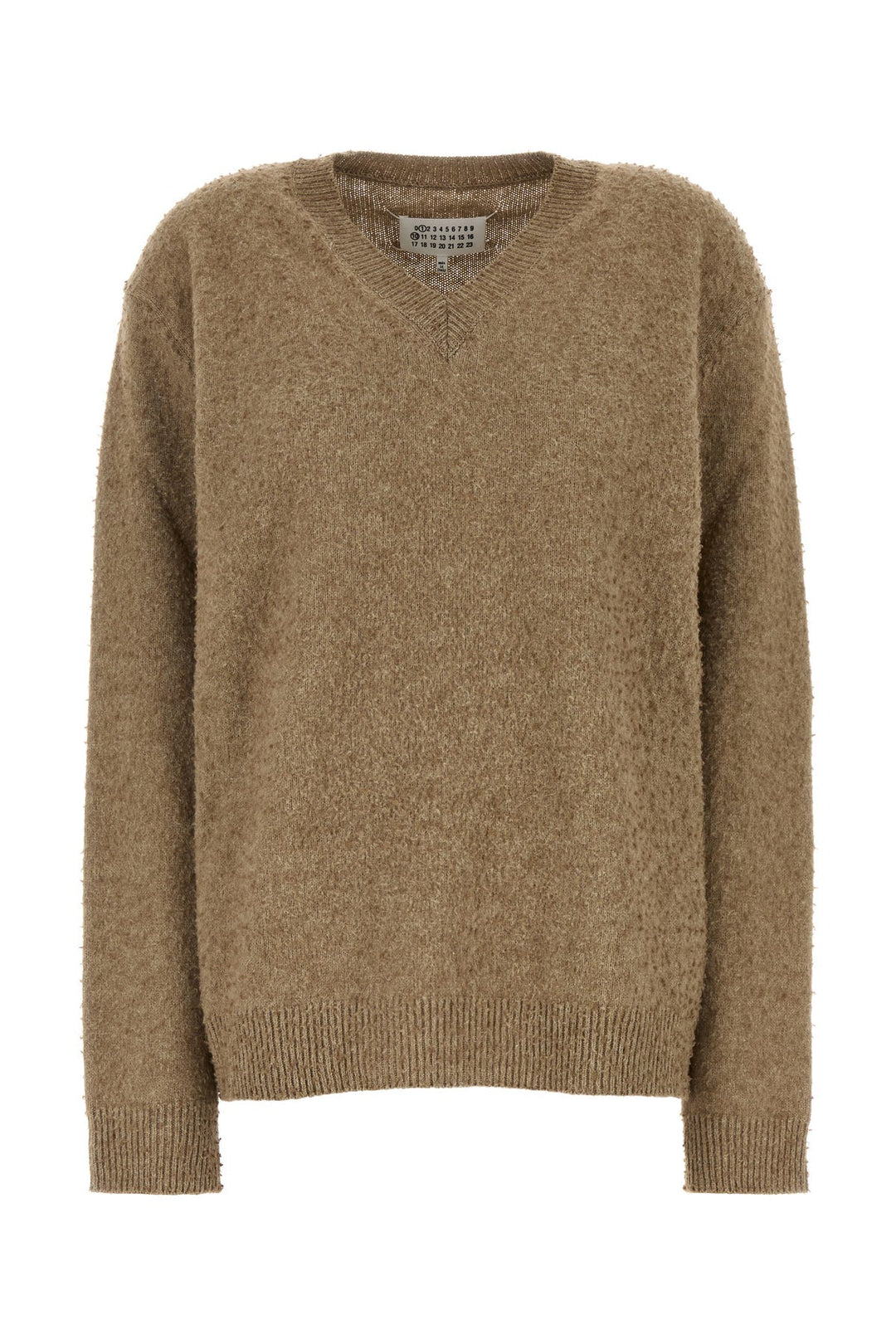 Cappuccino wool blend sweater