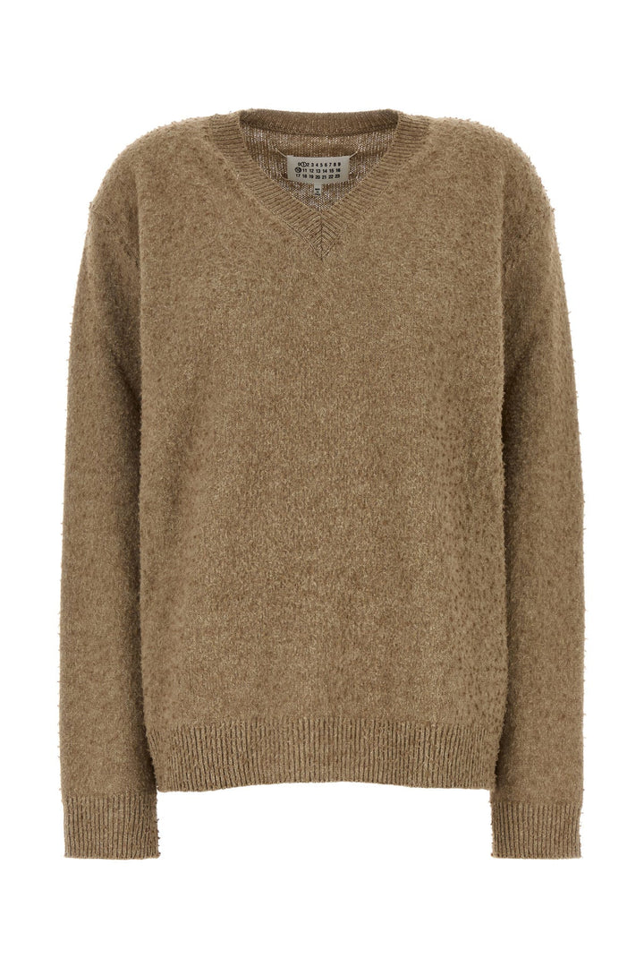 Cappuccino wool blend sweater