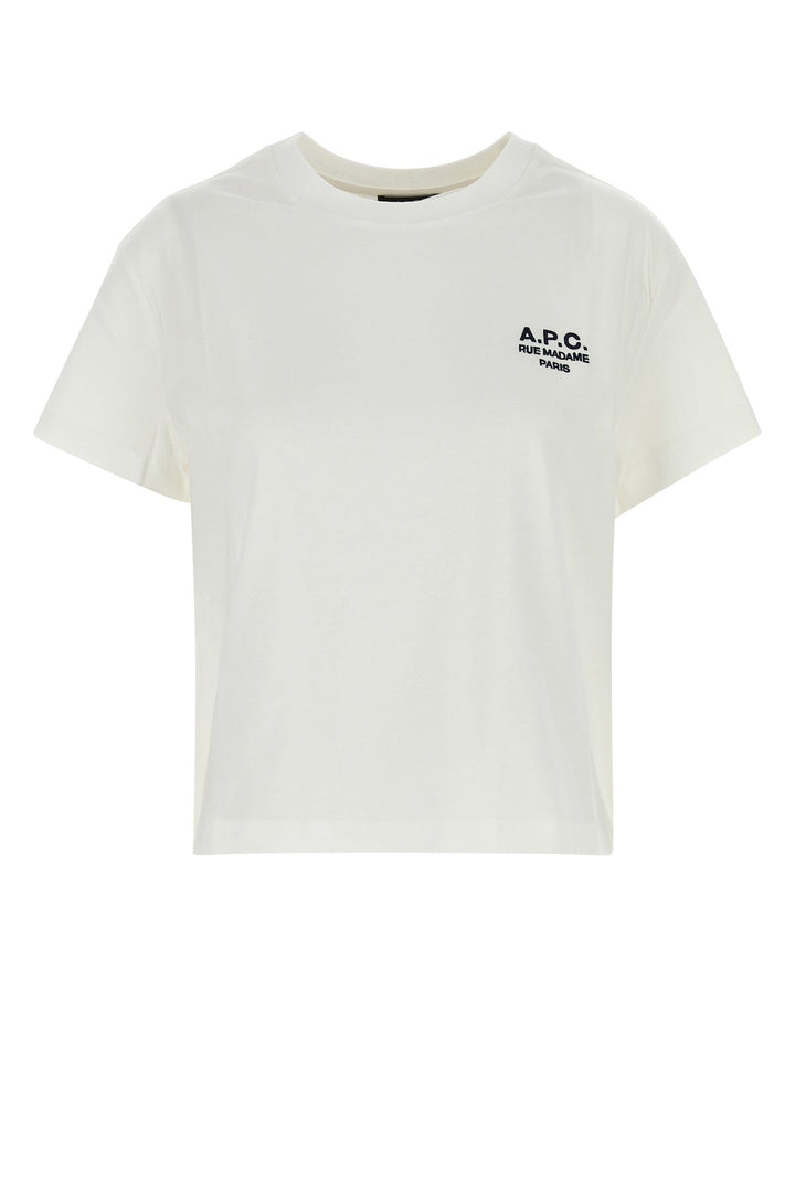 White cotton t-shirt