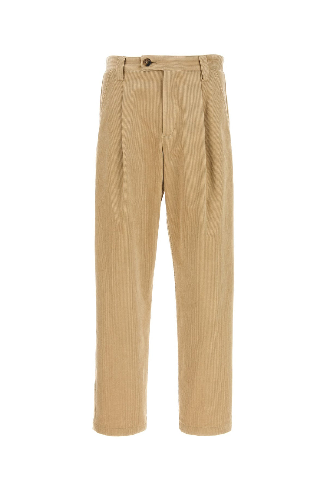 Beige corduroy Renato pant