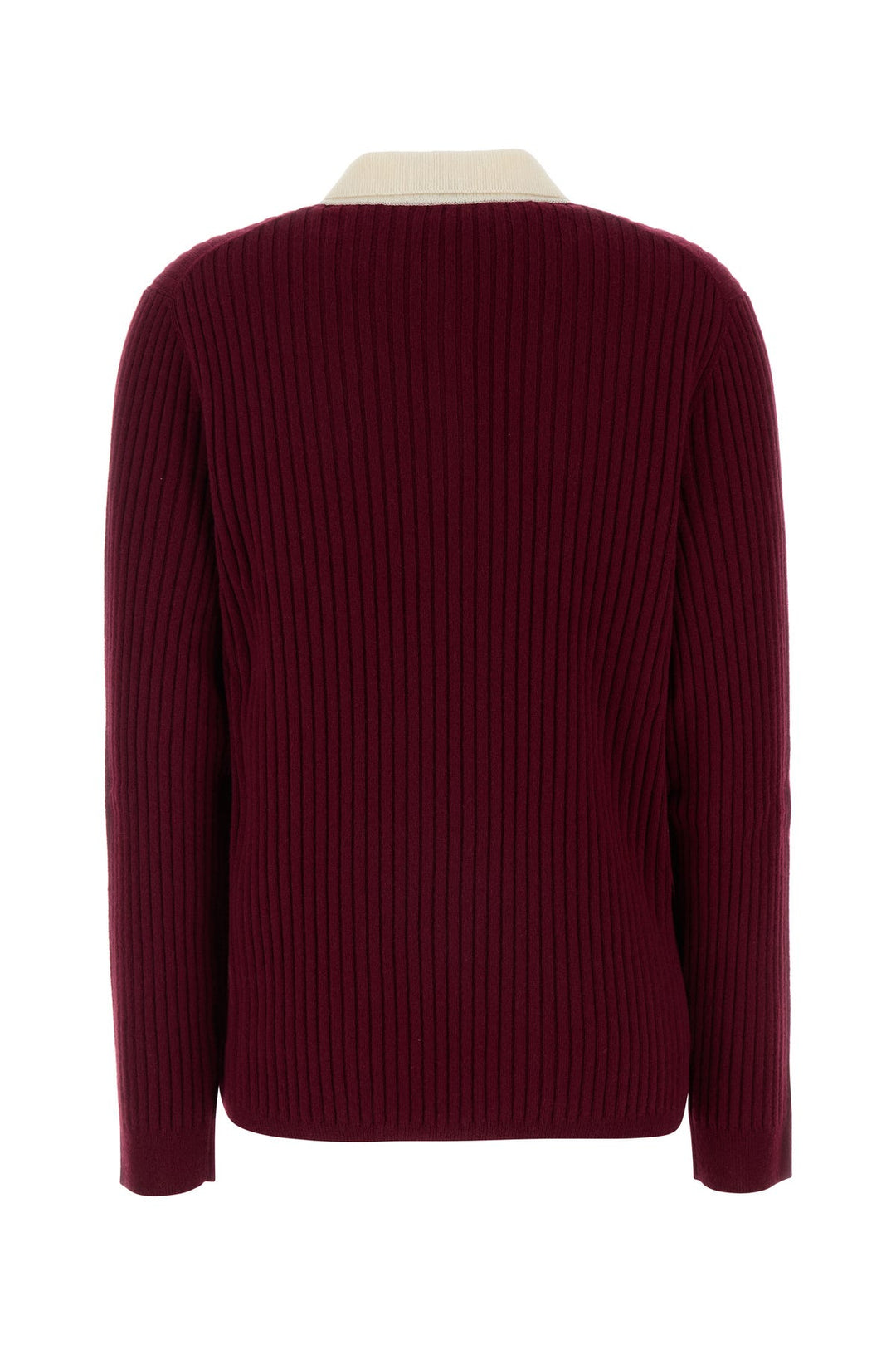 Burgundy cashmere sweater