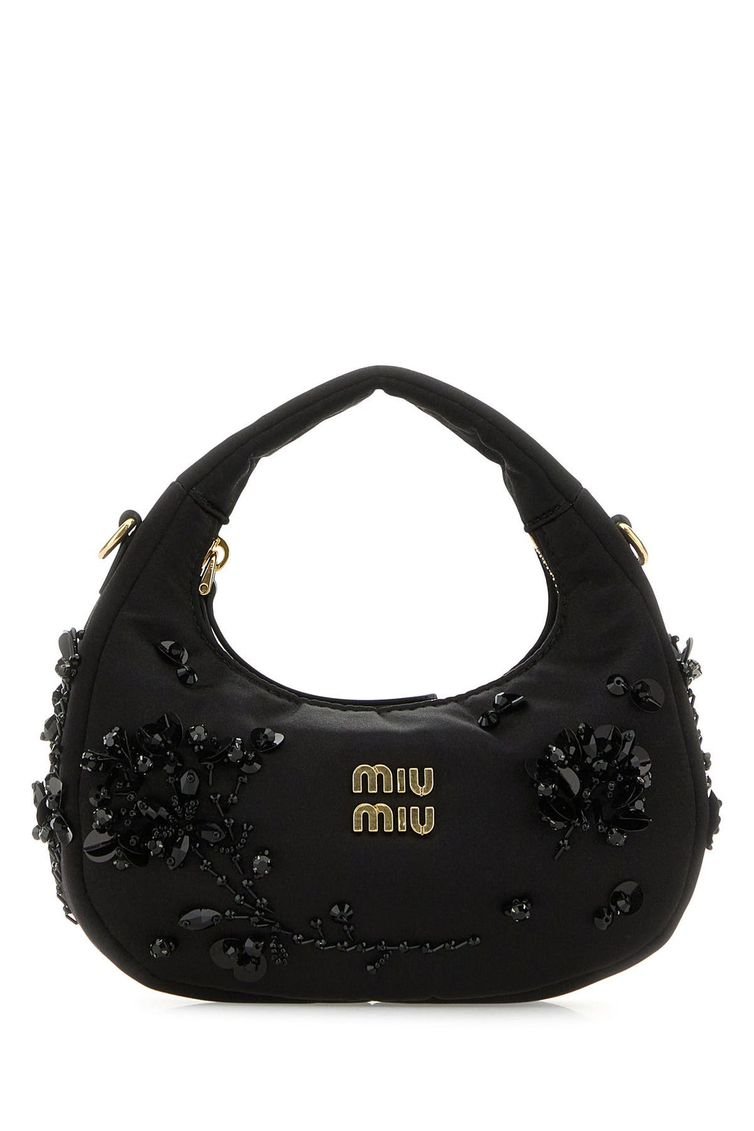 Black duchesse mini Wander handbag