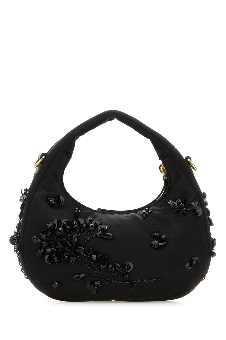 Black duchesse mini Wander handbag