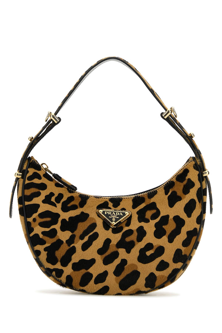 Printed calf hair ArquÃ¨ handbag