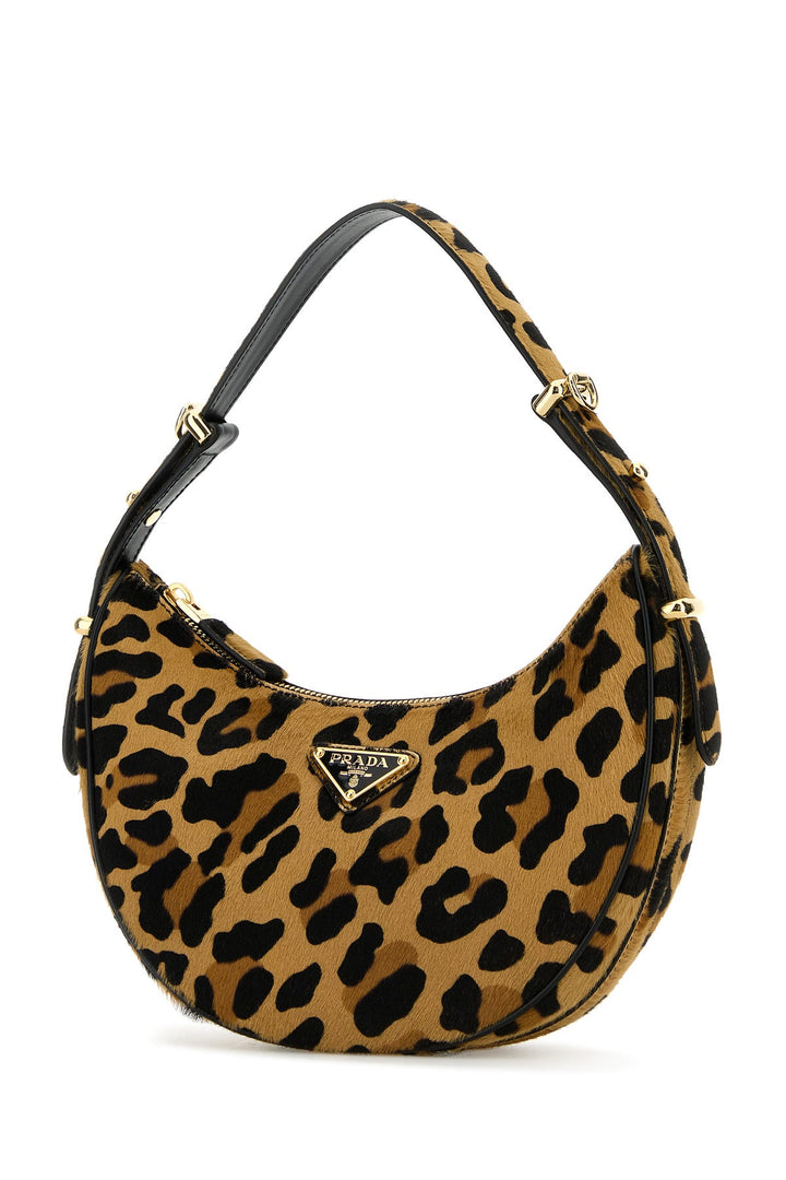 Printed calf hair ArquÃ¨ handbag