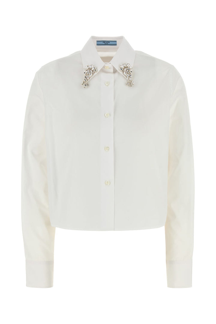 White poplin shirt