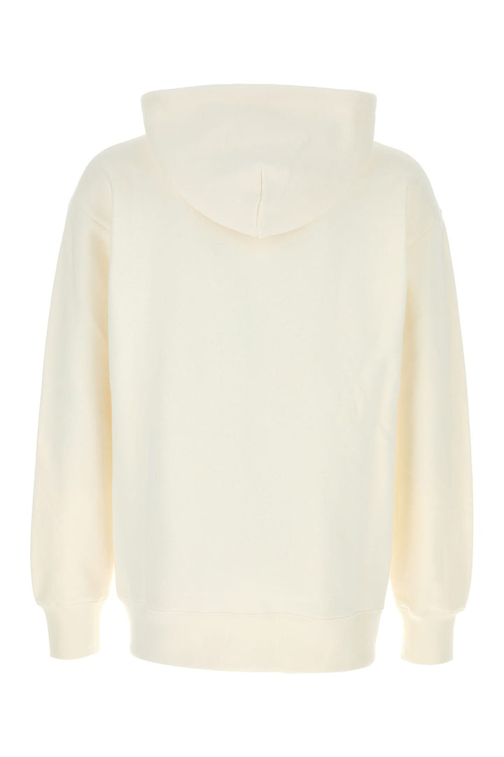 Ivory cotton sweatshirt