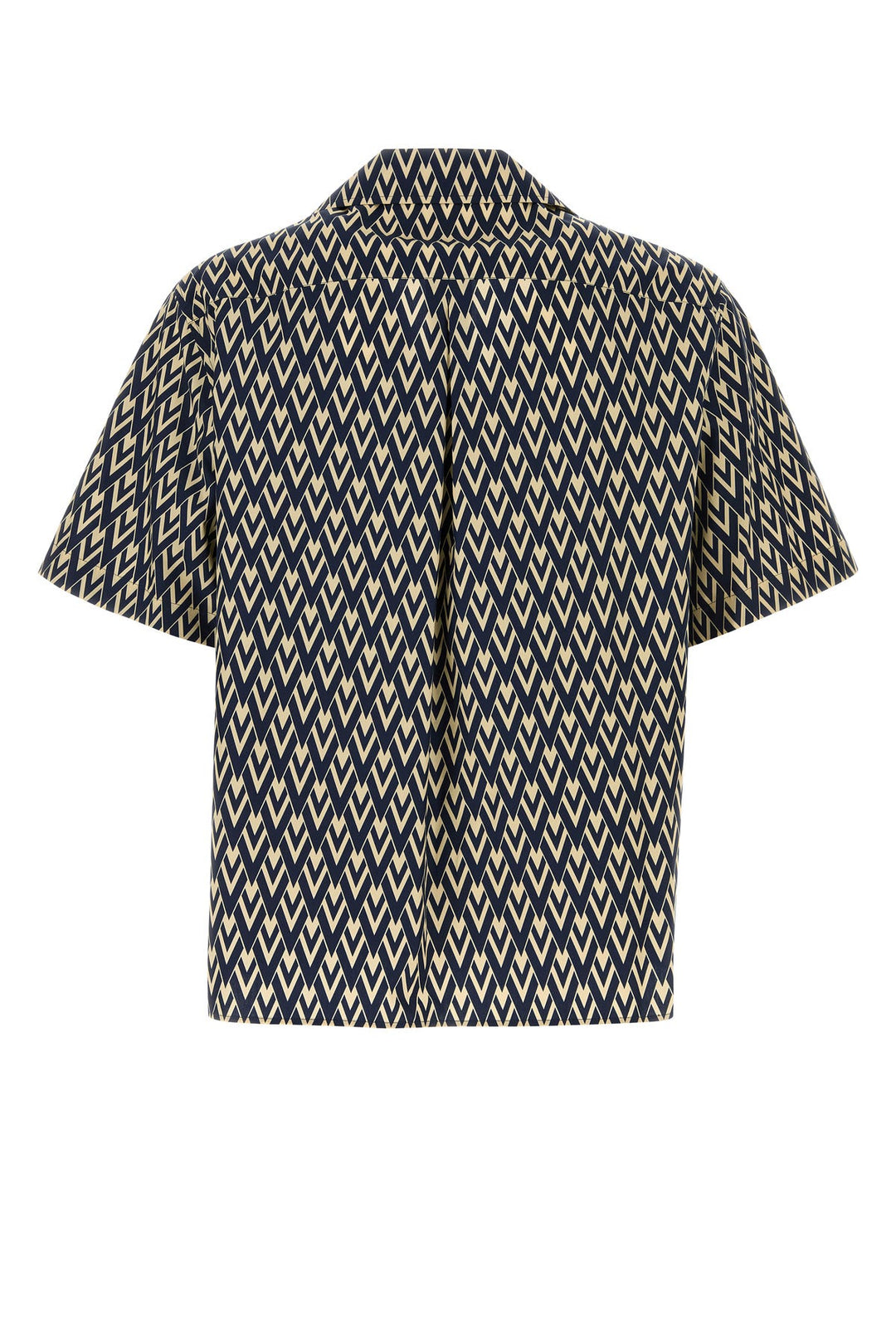 Printed poplin shirt