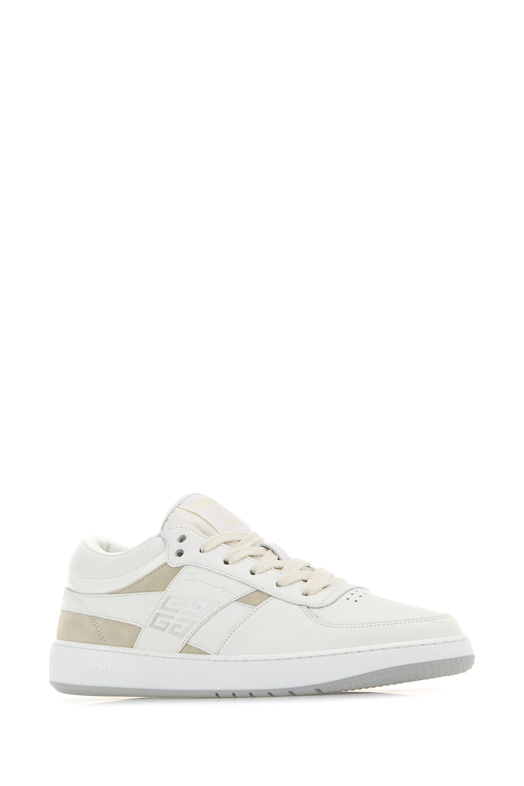 Two-tone leather and suede G Move sneakers