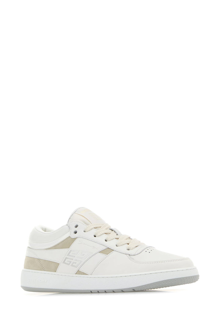 Two-tone leather and suede G Move sneakers