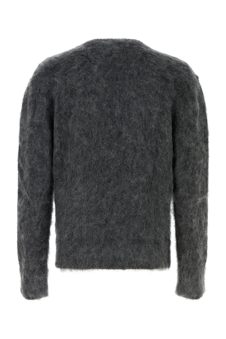 Charcoal mohair blend sweater