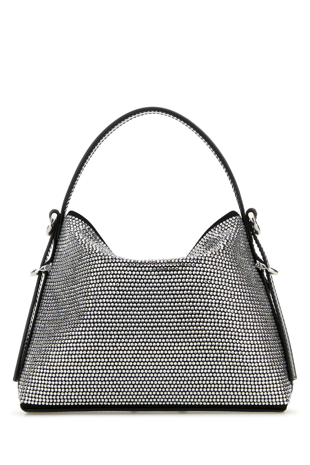 Embellished satin nano Voyou handbag