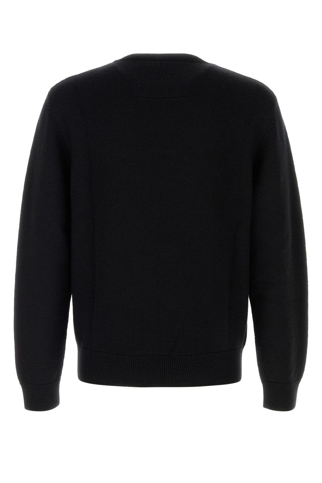 Black wool sweater